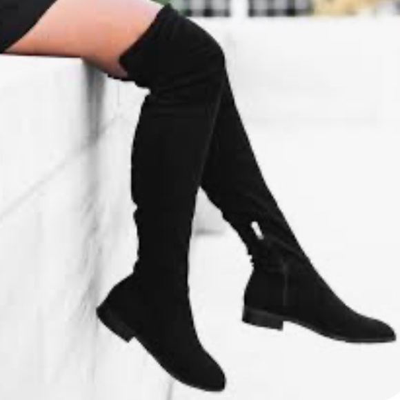 Marc Fisher Women's Black Over-the-Knee Boots - Picture 1 of 11